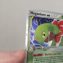 Meganium ex 106/115 Pokemon Unseen Forces - Foil Bubble VERY CLEAN - Read Descr - Image 3