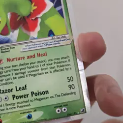 Meganium ex 106/115 Pokemon Unseen Forces - Foil Bubble VERY CLEAN - Read Descr - Image 4