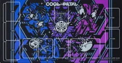 NEW OFFICIAL POKEMON CENTER JAPAN COOLxMETAL RUBBER PLAYMAT LUCARIO SCIZOR - Image 1