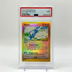 PSA 9 Altaria 02/97 Reverse Foil / Holo Ex Dragon 2003 Pokemon MINT Pop 23 - Image 1