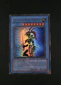 Yu-Gi-Oh! 1st Edition Ultra Rare Black Luster Soldier SYE-024 LP/MP - Image 1