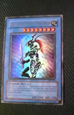Yu-Gi-Oh! 1st Edition Ultra Rare Black Luster Soldier SYE-024 LP/MP - Image 2