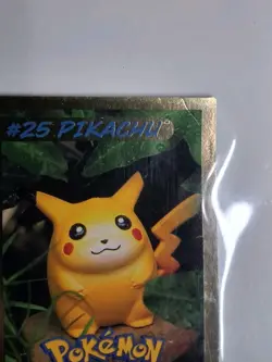 Pokemon Toy Wishes Magazine Uncut 4 Card Sheet (1999) Nintendo Pikachu Gengar - Image 2