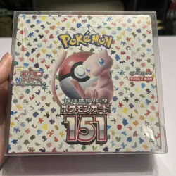 Japanese 151 booster box Pokemon Card TCG Sealed - Image 1