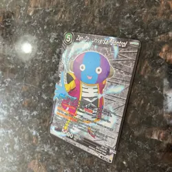 Zen Oh Universal Control P-493 WINNER Foil Dragon Ball Super Card Game | NM - Image 5