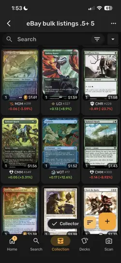 MTG Premium Bulk - 109 Cards Valued At $150+ Magic The Gathering - Image 5