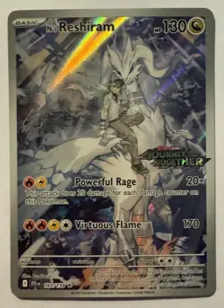 Pokemon Card N's Reshiram 167/159 STAMPED Journey Together Near Mint NM 167/159 - Image 5