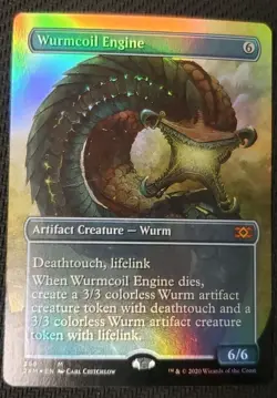 MTG *Wurmcoil Engine Borderless Foil X1* (LP) Double Masters Magic - Image 1