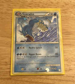 Pokemon Gyarados (4/123) HeartGold SoulSilver HGSS 2010 TCG Card (P12) - Image 1