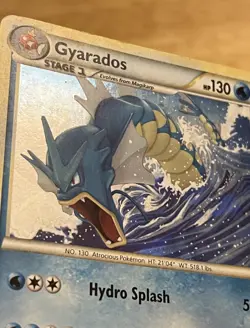 Pokemon Gyarados (4/123) HeartGold SoulSilver HGSS 2010 TCG Card (P12) - Image 5