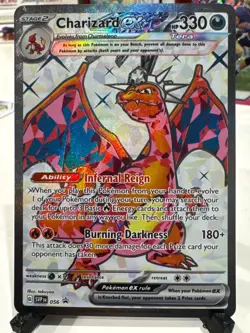 Charizard EX SVP 056 Pokemon Card - Black Star Promo - NM - Image 1
