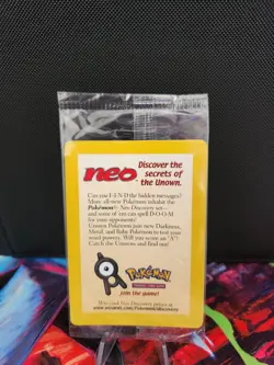 Sealed Entei Black Star Movie Promo- Pokemon Reverse Holofoil - Image 1