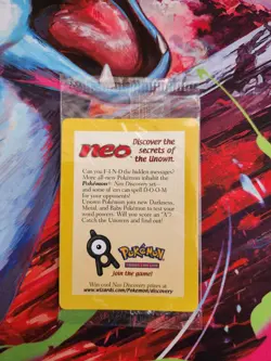 Sealed Entei Black Star Movie Promo- Pokemon Reverse Holofoil - Image 4