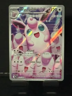 Wigglytuff - 105/094 - Illustration Rare - Phantasmal Flames - Pokemon - NM/M - Image 1