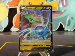 Rayquaza V 100/159 Crown Zenith Holo Ultra Rare Pokemon TCG - Image 1