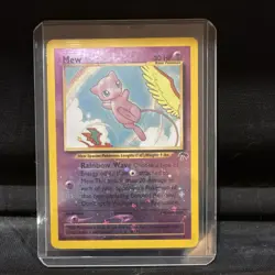 Pokemon Mew Reverse Holo Promo Southern Islands 01/18 English 30 HP - Image 1