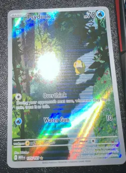 Pokemon TCG 151 Illustration Rare Holo 175/165 Psyduck Scarlet & Violet english - Image 1