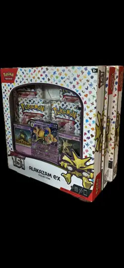 Pokemon Scarlet and Violet Pokemon 151 Alakazam Ex Collection sealed - Image 1