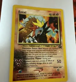 Pokemon TCG Entei Wizards Black Star Promo 34 Holo NM - Image 2