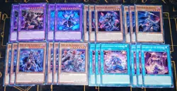 YUGIOH Ashened Starter Deck / Set (Veidos /Embers /King /Hero /Shaman /Inferno) - Image 1