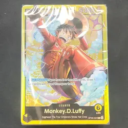 ST-29 Starter Deck Only ST29 Egghead Foil One Piece TCG Monkey.D.Luffy Sealed - Image 1
