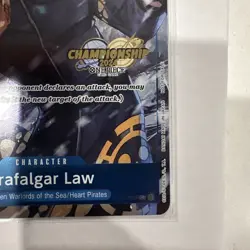 One Piece TCG Trafalgar Law ST03-008 (Championship 2024 Event Pack) Promo (d) - Image 4
