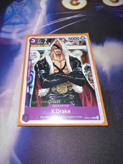One Piece CCG Singles - X.Drake - ST04-013 - Super Pre-Release Common - LP - Image 1