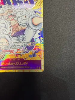 One Piece Monkey D Luffy SEC Alt Art OP05-119 Awakening New Era NM - B - Image 5
