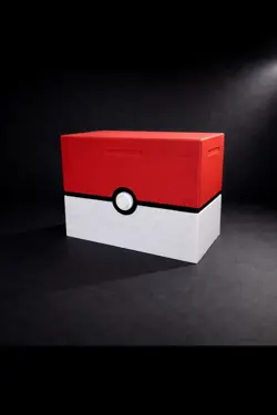 Pokemon TCG Graded Card Case for PSA Slabs 20 slots Pokeball Theme - Image 1