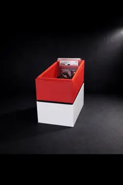 Pokemon TCG Graded Card Case for PSA Slabs 20 slots Pokeball Theme - Image 3