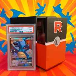 Team Rocket Graded Card Storage Box for ACE PSA BGS Pokemon Graded Card BO - Image 1