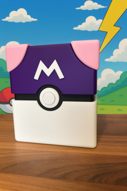 Toploader Deck Box for TCGs | Pokemon Card Masterball Storage Box - Image 1