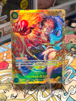2023 One Piece Card Game Monkey.D.Luffy SEC Alt Art OP13-118 - Image 1