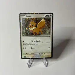 Pokemon Eevee SVP200 SVP Black Star Promo Holo Basic 60HP Card English - Image 2