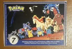Pokemon The First Movie, MewTwo Strikes Back Topps, & Vintage Jungle Card lot - Image 3