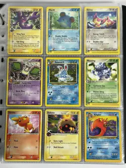 Pokemon Card Collection VTG Binder Holo Rare 1st E-Reader WoTC Azumarill Kabuto - Image 1