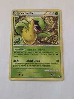Victreebel 12/102 2010 Triumphant Holo Rare Pokemon Card LP - Image 1