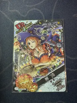 One Piece Full Art Ultra Premium OP04-UR04 Collectible Anime Card Nami - Image 1
