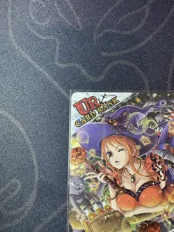 One Piece Full Art Ultra Premium OP04-UR04 Collectible Anime Card Nami - Image 2