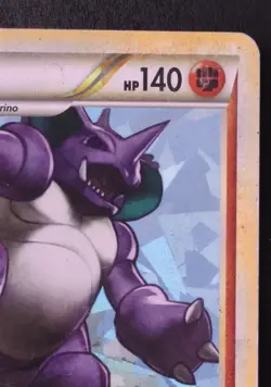 Nidoking 6/102 - Pokemon Triumphant Rare Holo Card Cracked Ice - Image 5