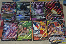 Pokemon Cards TCG Lot of 8 Rare Jumbo Cards - Charizard - Rayquaza - Tag Team - Image 1