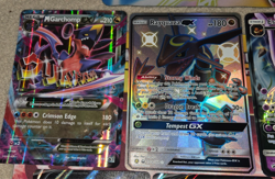 Pokemon Cards TCG Lot of 8 Rare Jumbo Cards - Charizard - Rayquaza - Tag Team - Image 2