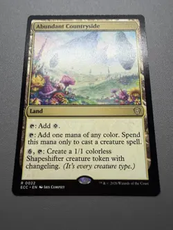 Abundant Countryside Commander Lorwyn Eclipsed MTG ECC R 0022 Regular - Image 1