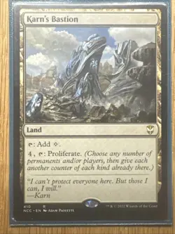 Karn's Bastion - MTG Commander: Streets of New Capenna Regular NCC #410 - Image 1