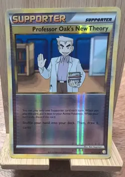 Professor Oak's New Theory 101/123 - Reverse Holo - 2010 Pokemon - LP - Image 1