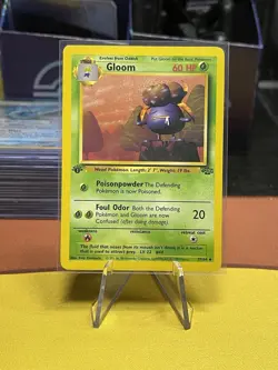 Pokemon Gloom 37/64 Jungle 1st Edition Uncommon Regular 1999 LP - Image 1