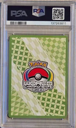 Lugia V #138 2023 Pokemon World Championships Deck PSA 10 Gem Mint - Image 4