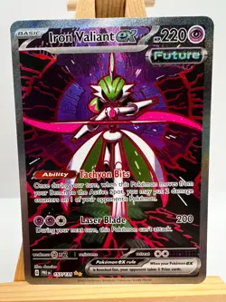 Pokemon Prismatic Evolutions - 157/131 Iron Valiant ex - SIR - NM/M - Image 1