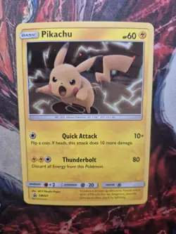 Pikachu - Holo SM Black Star Promo SM227 LP Pokemon TCG - Image 1