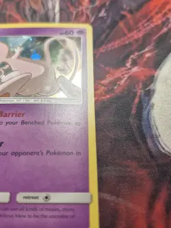 Pokemon TCG Mew SM215 Sun & Moon Black Star Promo Cosmos Holo NM/LP - Image 2